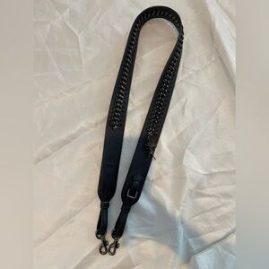 Coach Leather Strap with T-Rex Charm